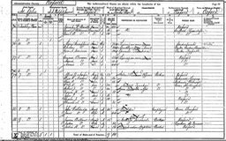 1901 census 7 Tackley Place wi AGA & family