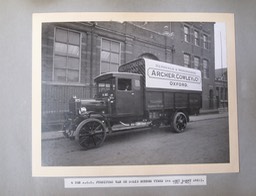 Archer Cowley's 1922 4-ton A.E.C ex-army/WW1 - furniture van.